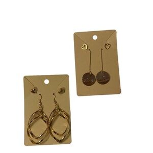 Gold Earring set